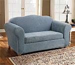 SureFit Stretch Royal Diamond Separate Seat Couch Slipcover